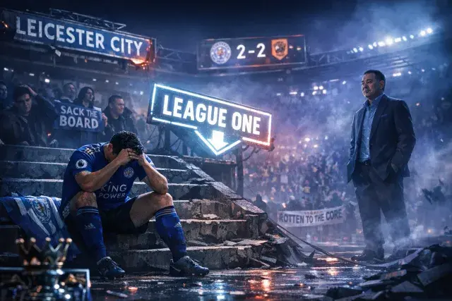Leicester City Plummets to Third Tier a Decade After Historic Premier League Triumph